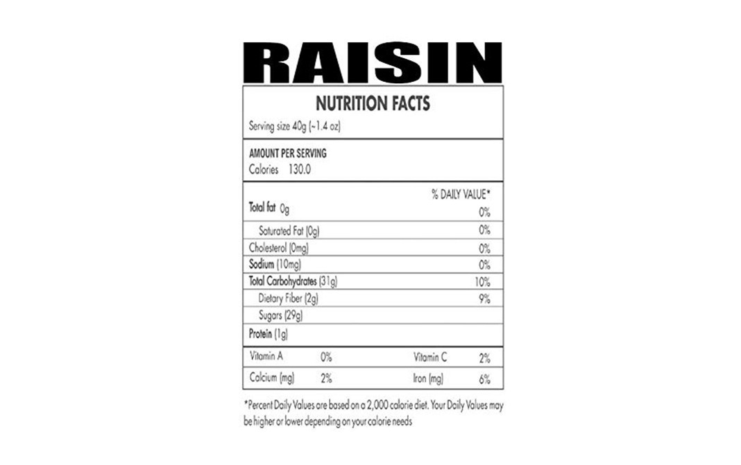 Preyaani Healthy Raisins    Pack  500 grams